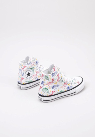 CONVERSE CHUCK TAYLOR ALL STAR EASY-ON DINOS Branco