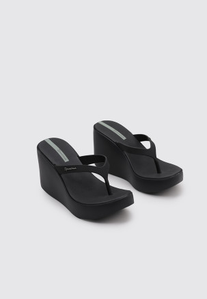 IPANEMA IPANEMA HIGH FASHION THONG FEM Noir