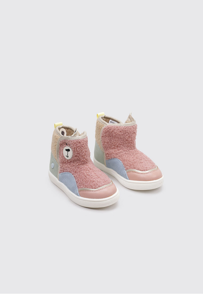 GIOSEPPO Bottes En Fourrure Sherpa MANDOK - Bottines Chaudes Et Confortables Pour Bébé