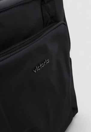 VICTORIA MOCHILA NYLON NUDO Preto