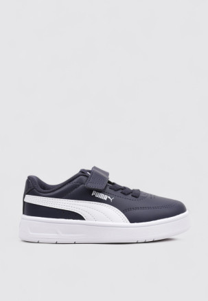 PUMA COURT CLASSIC CLEAN   Azul