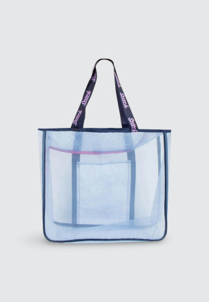 CERDÁ BEACH BAG PREMIUM STITCH Blau