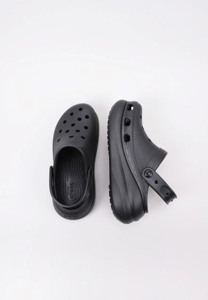 CROCS CLASSIC CRUSH CLOG Schwarz