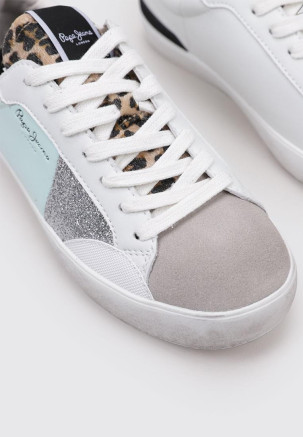 PEPE JEANS LANE SHINE W Azul