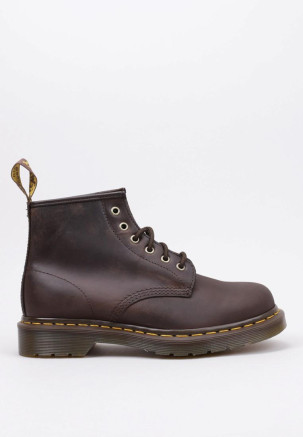DR MARTENS 101  Dark Brown Crazy Horse Marrón