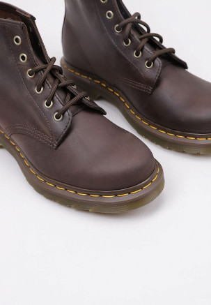 DR MARTENS 101  Dark Brown Crazy Horse Marrón