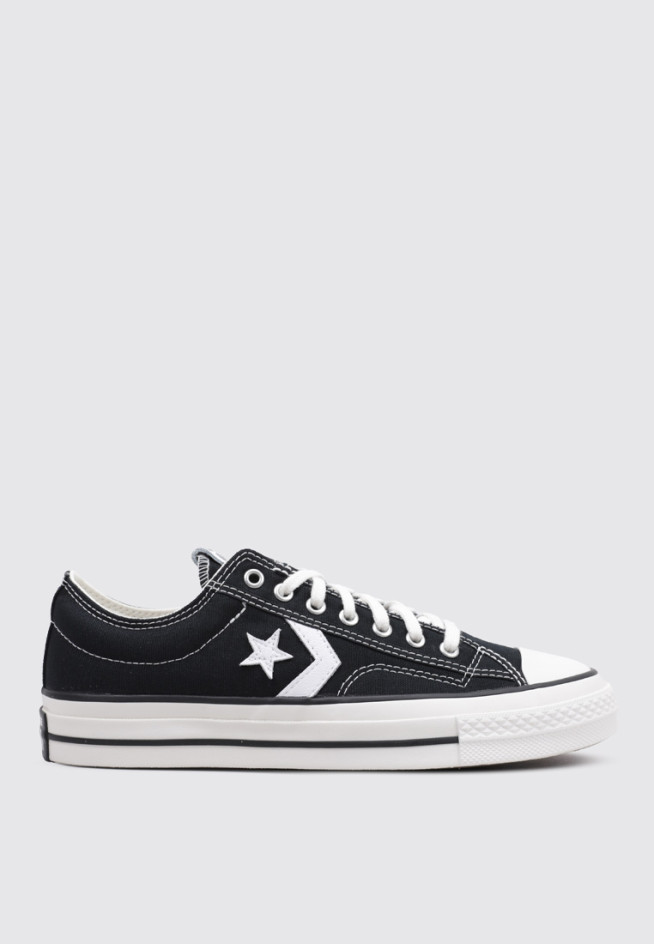 CONVERSE STAR PLAYER 76 PREMIUM CANVAS Schwarz