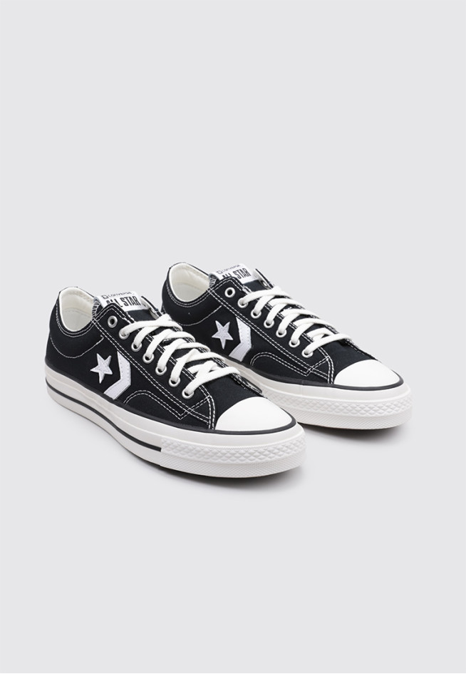 CONVERSE STAR PLAYER 76 PREMIUM CANVAS Schwarz