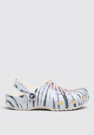 CROCS CLASSIC TIE DYE CLOG Animal Print