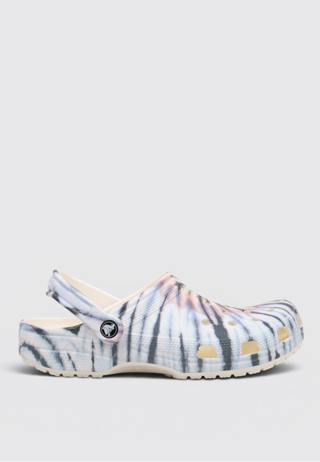 CROCS CLASSIC TIE DYE CLOG Animal Print