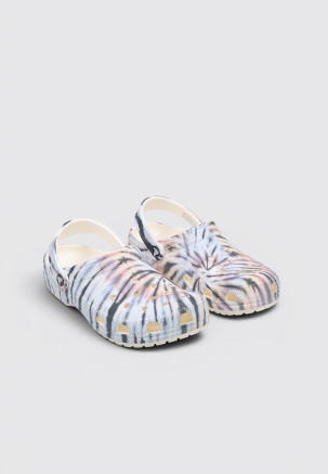 CROCS CLASSIC TIE DYE CLOG Animal Print
