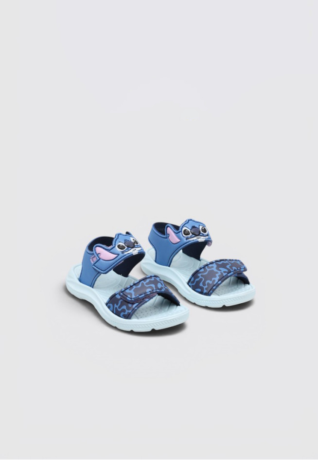 CERDÁ SANDALIAS PLAYA EVA STITCH Azul