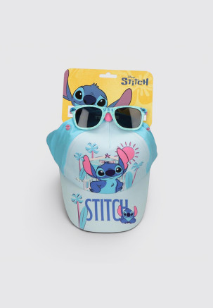 CERDÁ GORRA SET GAFAS DE SOL STITCH Multicolor