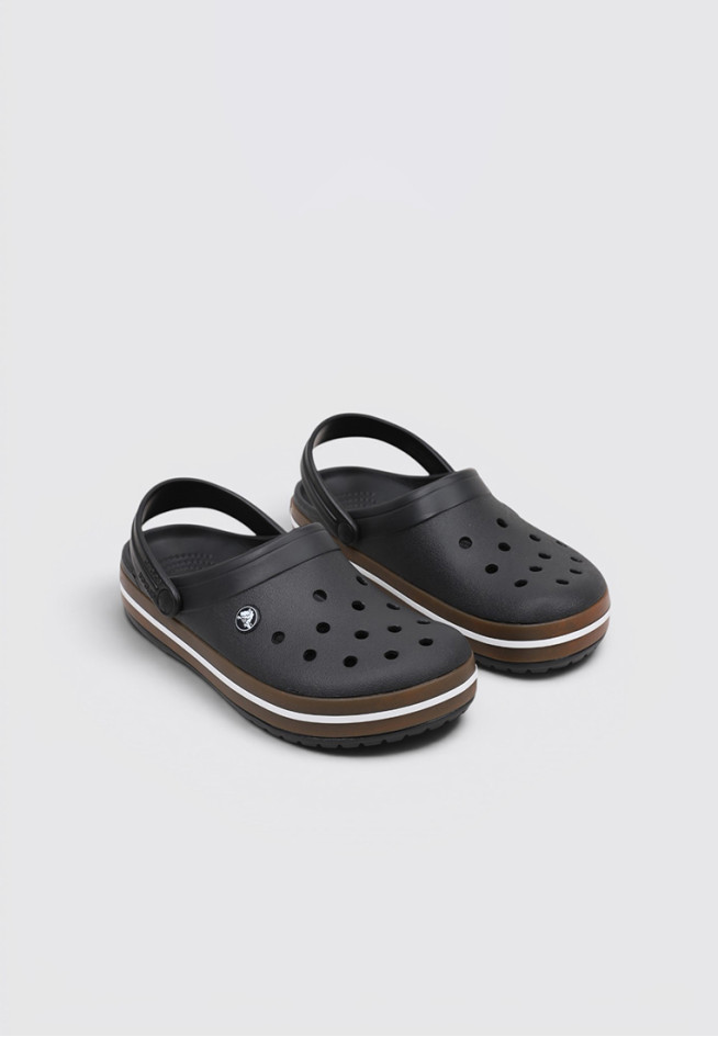 CROCS CROCBAND GUM CLOG Negro