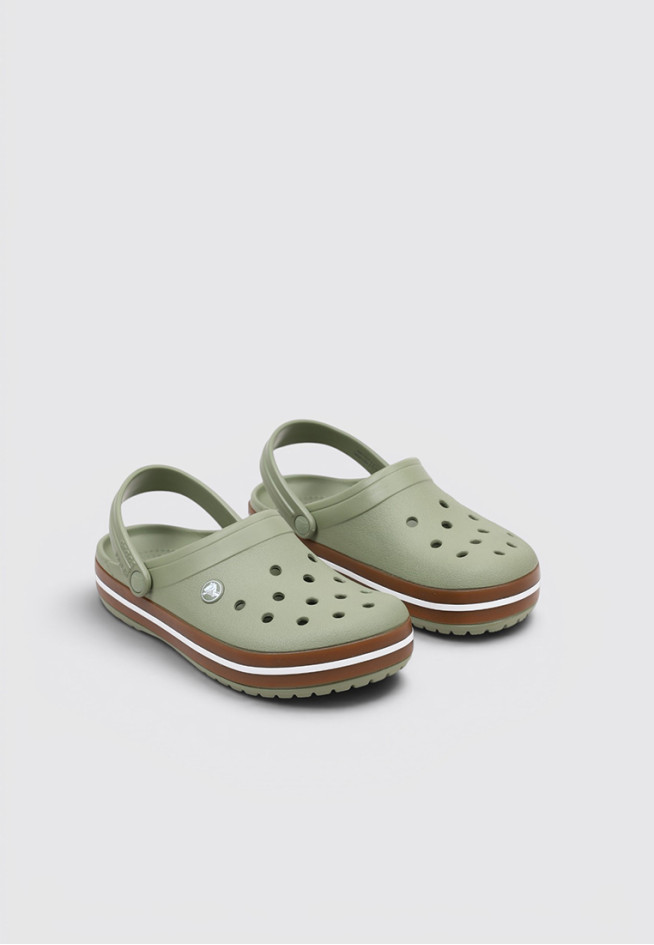 CROCS CROCBAND GUM CLOG Verde