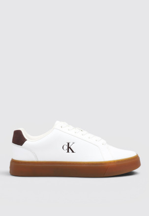 CALVIN KLEIN CLASSIC CUPSOLE LACEUP LTH Branco