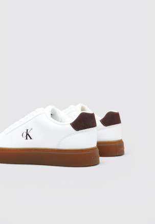 CALVIN KLEIN CLASSIC CUPSOLE LACEUP LTH Branco