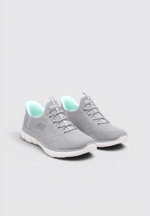 SKECHERS SLIP-INS: SUMMITS - DREAM Gris