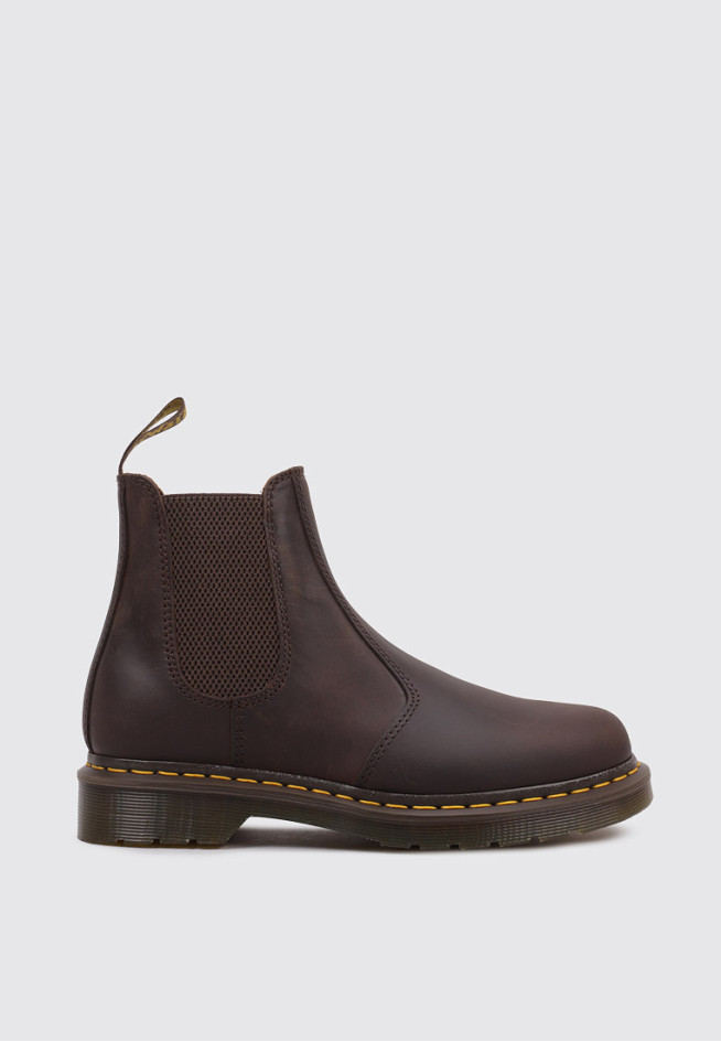 DR MARTENS 2976 YS Dark Brown Crazy Horse Marrón