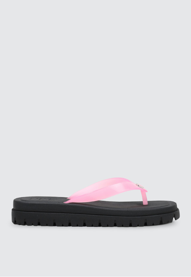 TOMMY HILFIGER TJW CLEATED JELLY SUMMER SANDAL Rosa