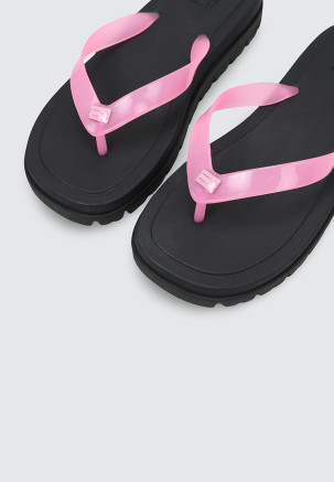 TOMMY HILFIGER TJW CLEATED JELLY SUMMER SANDAL Rosa