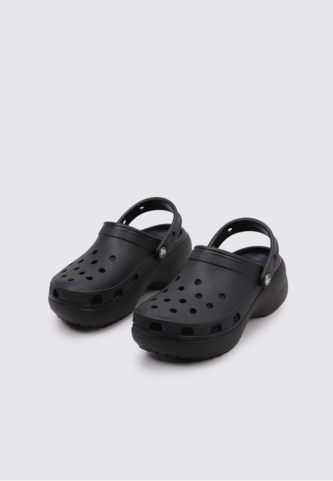 CROCS CLASSIC PLATFORM CLOG Negro