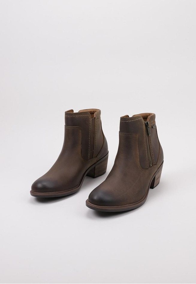 CLARKS Neva Zip WP Taupe