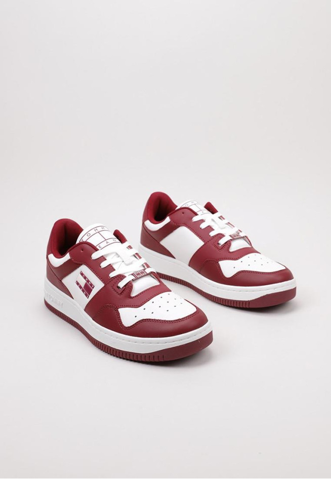 TOMMY HILFIGER TJM BASKET PREMIUM COLOR Rojo