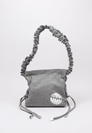 SARA PARADA KAIA MINI LOGO BAG  Gris