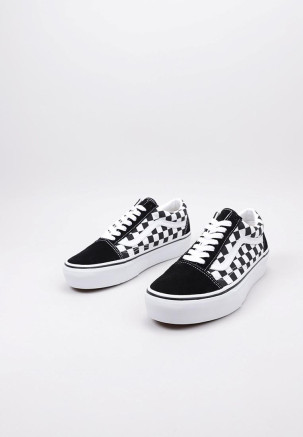 VANS Old Skool Platform  Negro