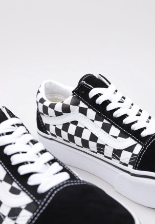 VANS Old Skool Platform  Negro