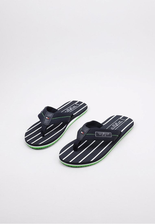 TOMMY HILFIGER PATCH HILFIGER BEACH SANDAL Azul