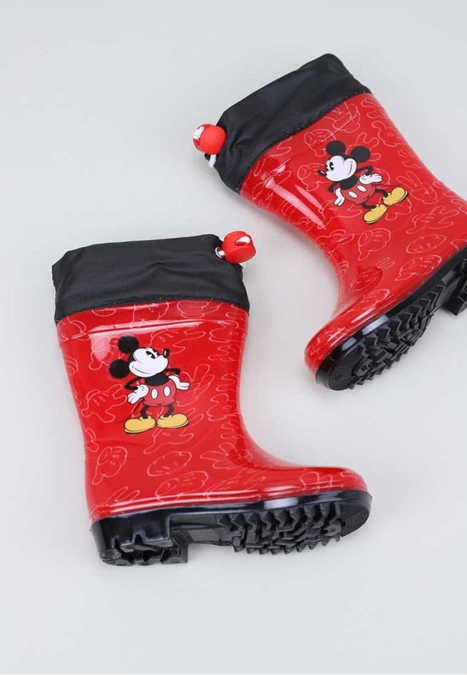 CERDÁ BOTA AGUA MICKIE Rojo