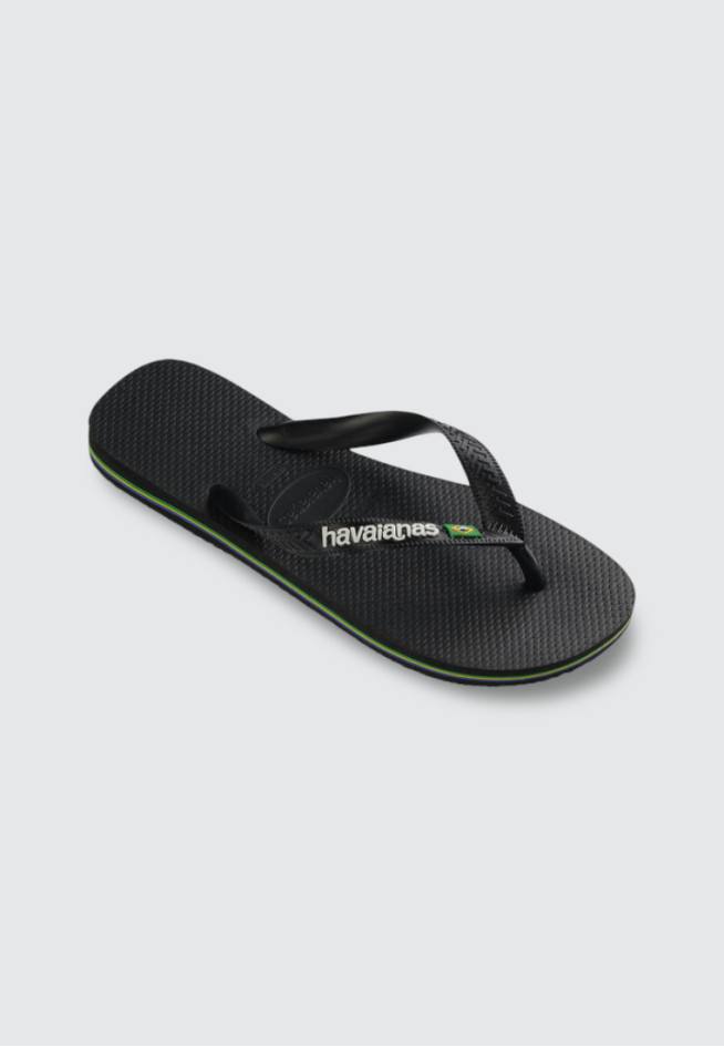 HAVAIANAS BRASIL LOGO Negro
