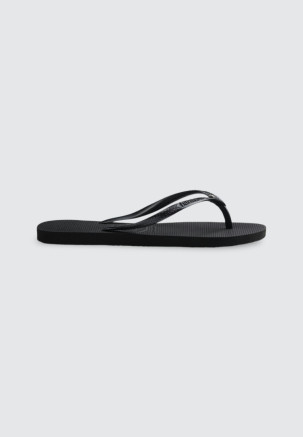 HAVAIANAS SLIM CRYSTAL SWII Negro