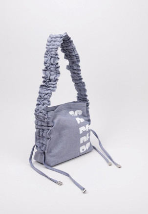 SARA PARADA KAIA LOGO BAG  Azul