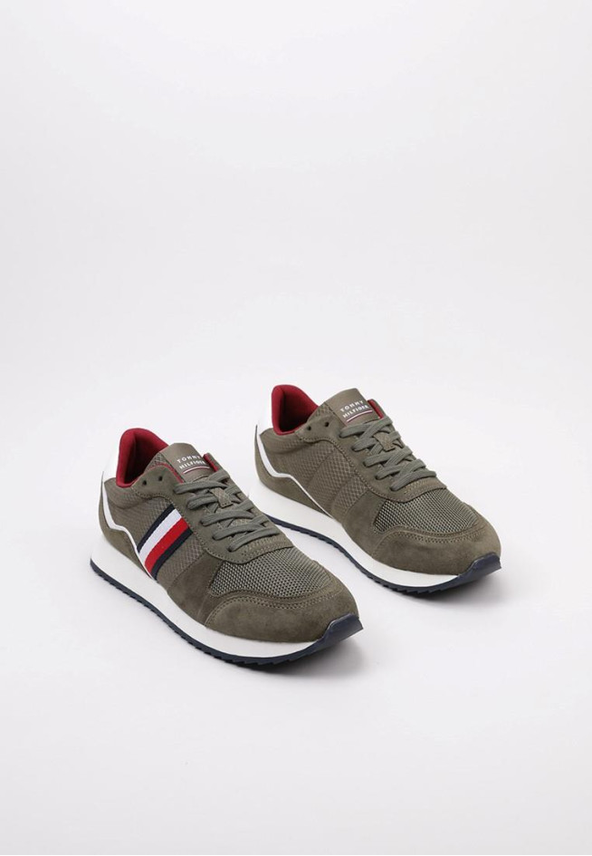 TOMMY HILFIGER RUNNER EVO MIX Verde
