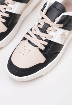 TOMMY HILFIGER TH PREMIUM LO BASKET SNEAKER Blanco