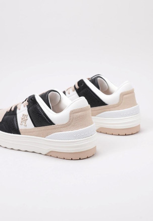 TOMMY HILFIGER TH PREMIUM LO BASKET SNEAKER Blanco