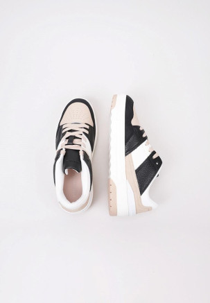 TOMMY HILFIGER TH PREMIUM LO BASKET SNEAKER Blanco