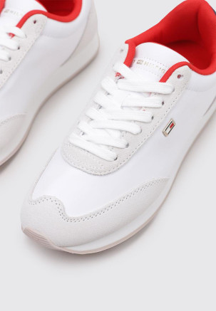TOMMY HILFIGER FLAG HERITAGE RUNNER Blanco