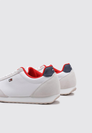 TOMMY HILFIGER FLAG HERITAGE RUNNER Blanco