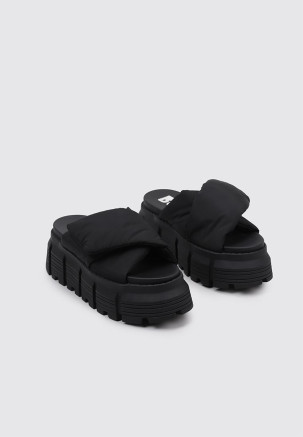 BUFFALO LONDON AVA VELCROSS Negro