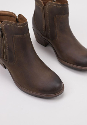CLARKS Neva Zip WP Taupe