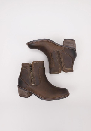 CLARKS Neva Zip WP Taupe