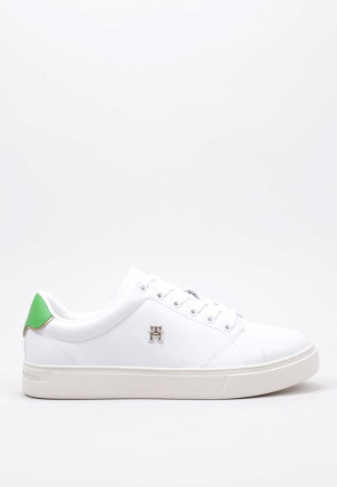 TOMMY HILFIGER ELEVATED ESSENTIAL COURT SNEAKER Verde
