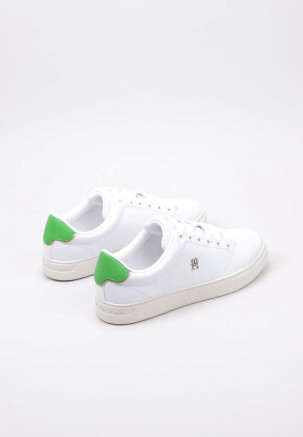 TOMMY HILFIGER ELEVATED ESSENTIAL COURT SNEAKER Verde