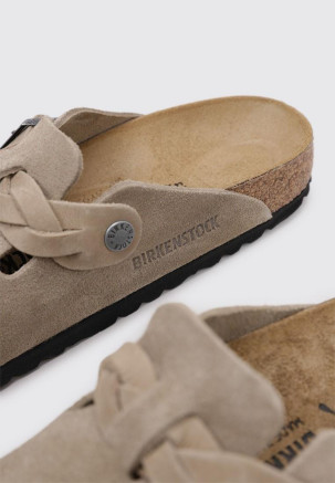 BIRKENSTOCK BOSTON LEVE Braided Taupe
