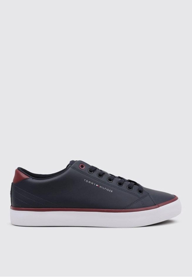 TOMMY HILFIGER TH HI VULC CORE LOW LEATHER ESS Azul