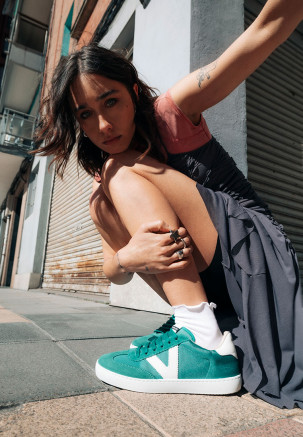 VICTORIA BERLÍN SERRAJE & NYLON Verde
